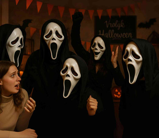 Hooded Scream Mask