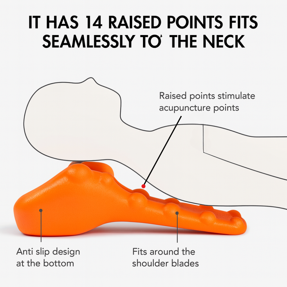 BackRelief Pro™ By Calmistry - Neck & Spine Relief Massager