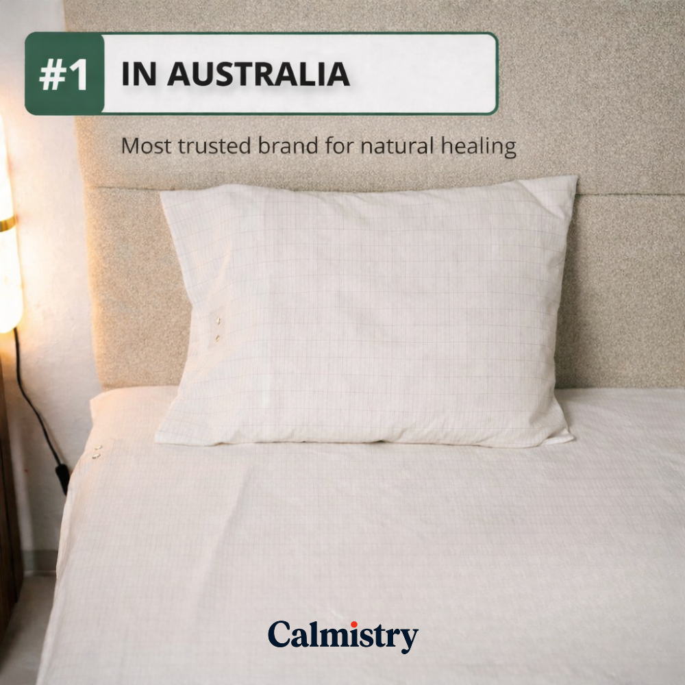 Calmistry™ Grounding Sheet — Restore Balance While You Rest