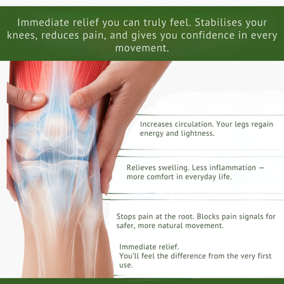 KneeEase™ Pre-Cut Support Strips – Instant Stability & Pain Relief in 30 Seconds