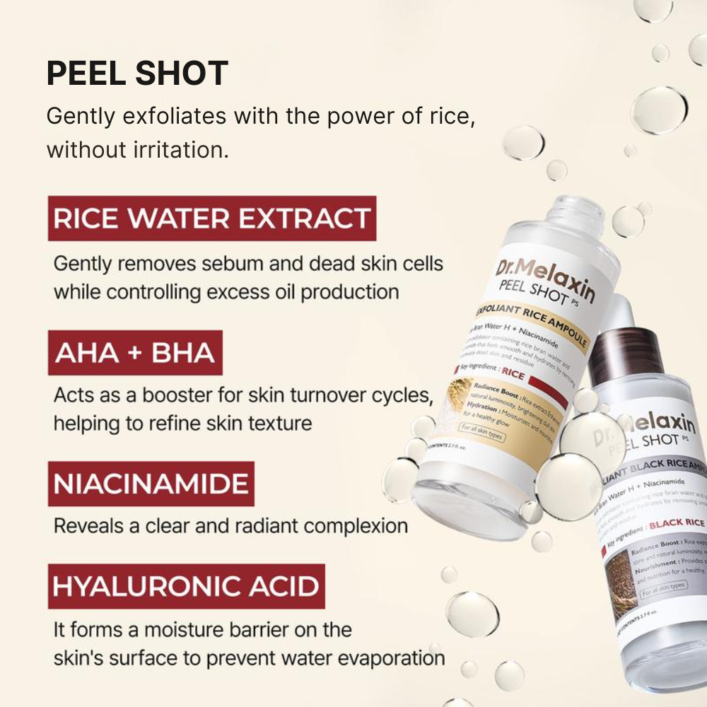 Calmistry™ PeelShot Rice Glow Ampoule Duo