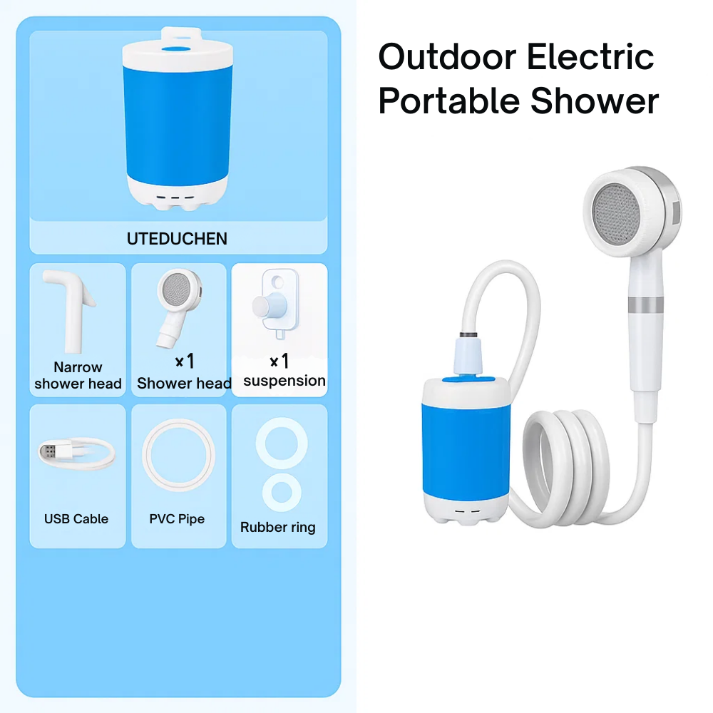 Aussie Outdoor Shower & Water Pump System