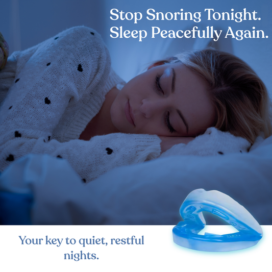 SnoreShield™ - Anti-Snoring Mouthguard
