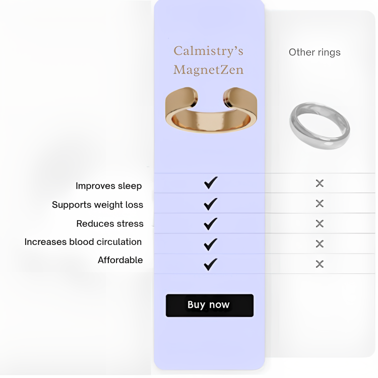 Calmistry™ MagnetZen Ring