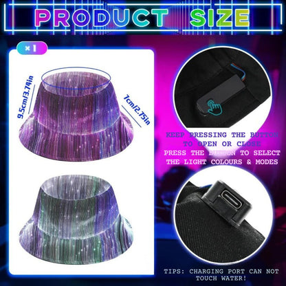 LED Light-Up Bucket Hat
