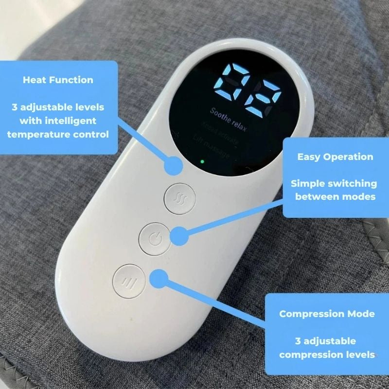 Leg Massager - 3-in-1 Action
