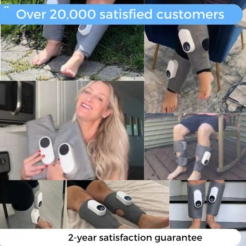 Leg Massager - 3-in-1 Action