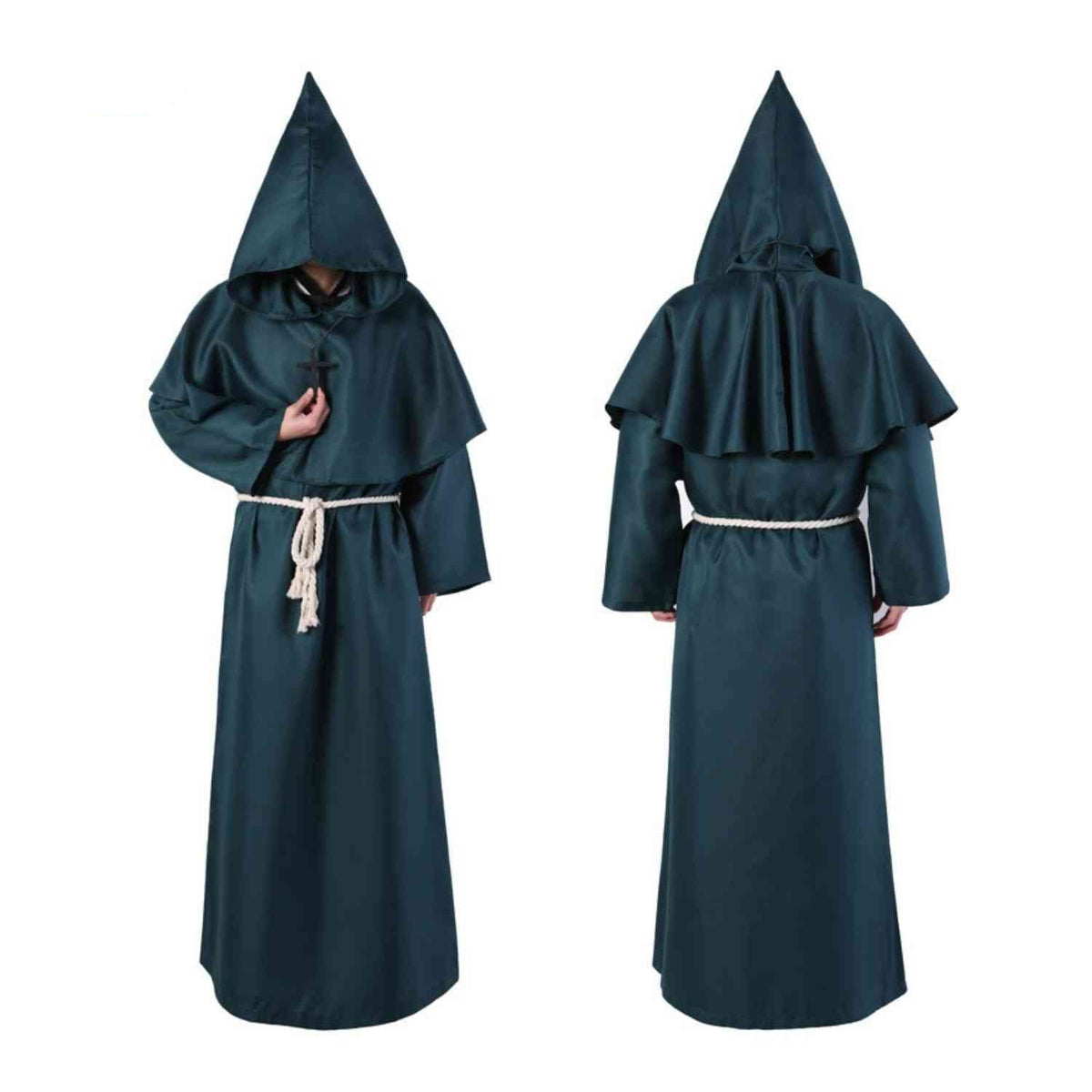 Medieval Hooded Robe