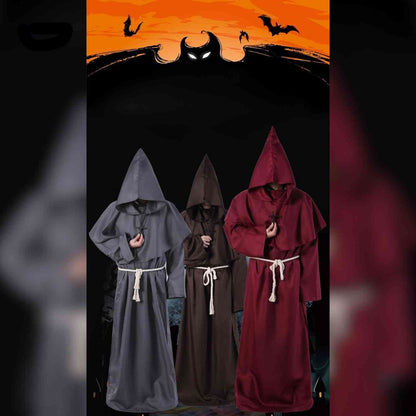 Medieval Hooded Robe