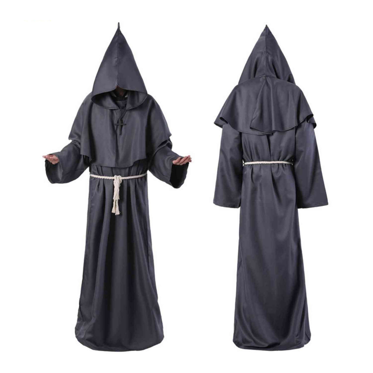 Medieval Hooded Robe
