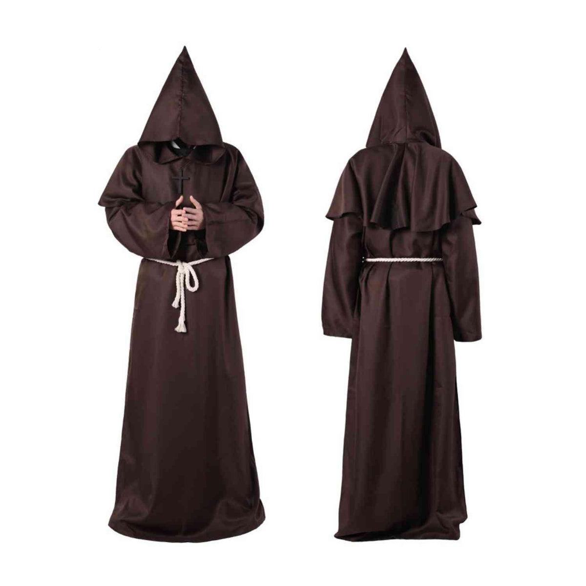 Medieval Hooded Robe