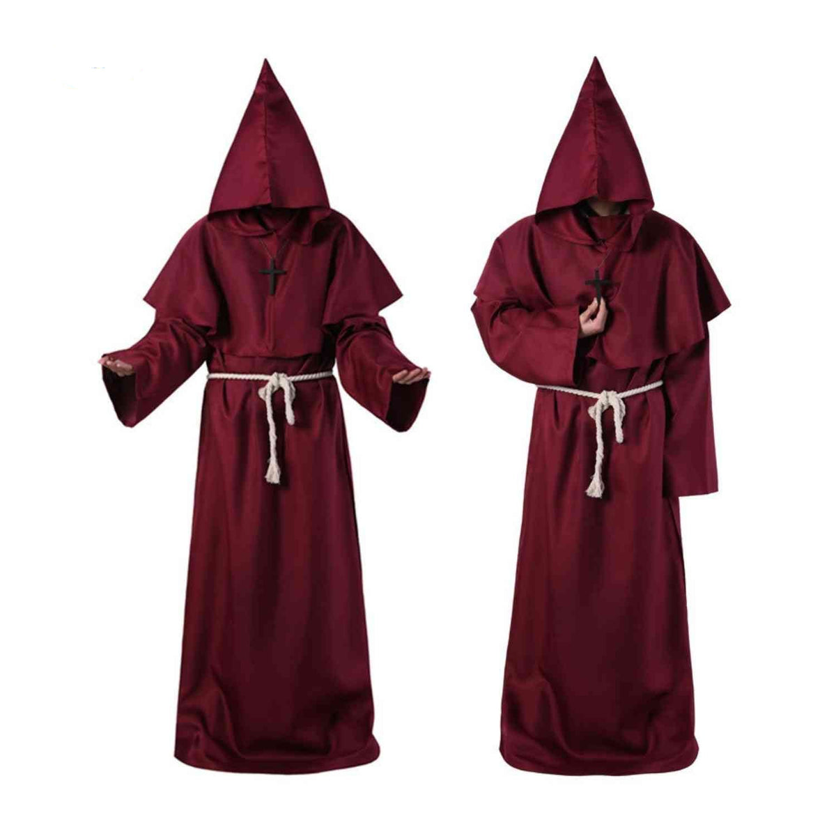Medieval Hooded Robe