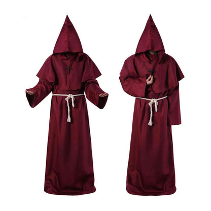 Medieval Hooded Robe