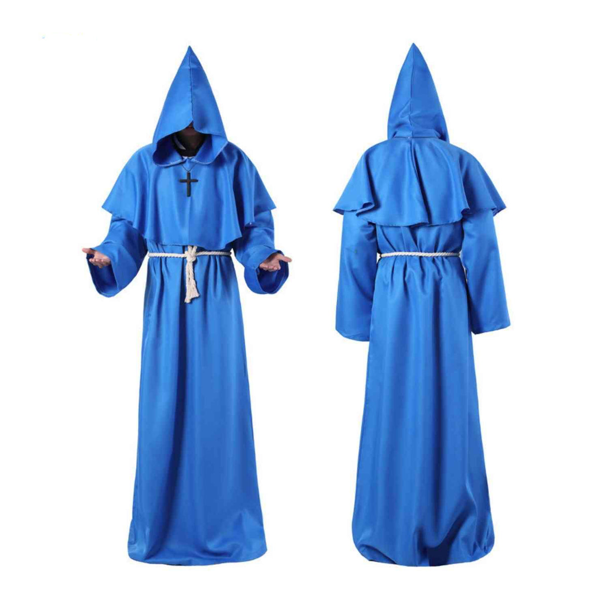 Medieval Hooded Robe