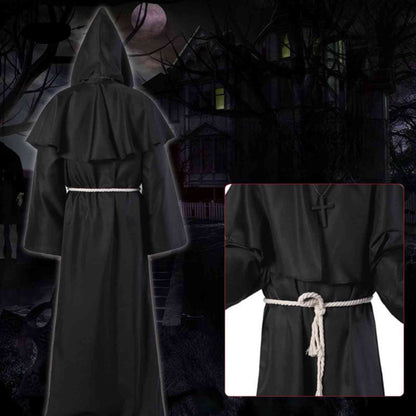 Medieval Hooded Robe