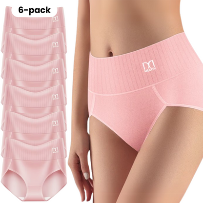 High-Waisted Tummy Control Briefs (6-Pack)