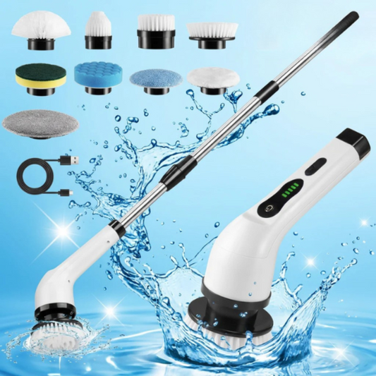 PowerScrub Pro™ 9-in-1 Cordless Cleaning Brush