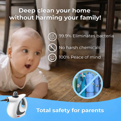 ProSteam™ Professional Chemical-Free Home Cleaner Kit