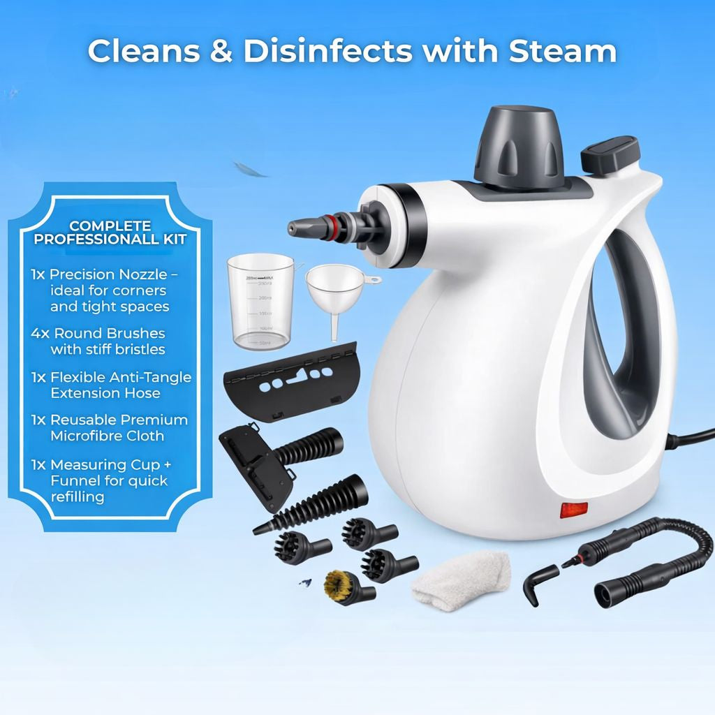 ProSteam™ Professional Chemical-Free Home Cleaner Kit