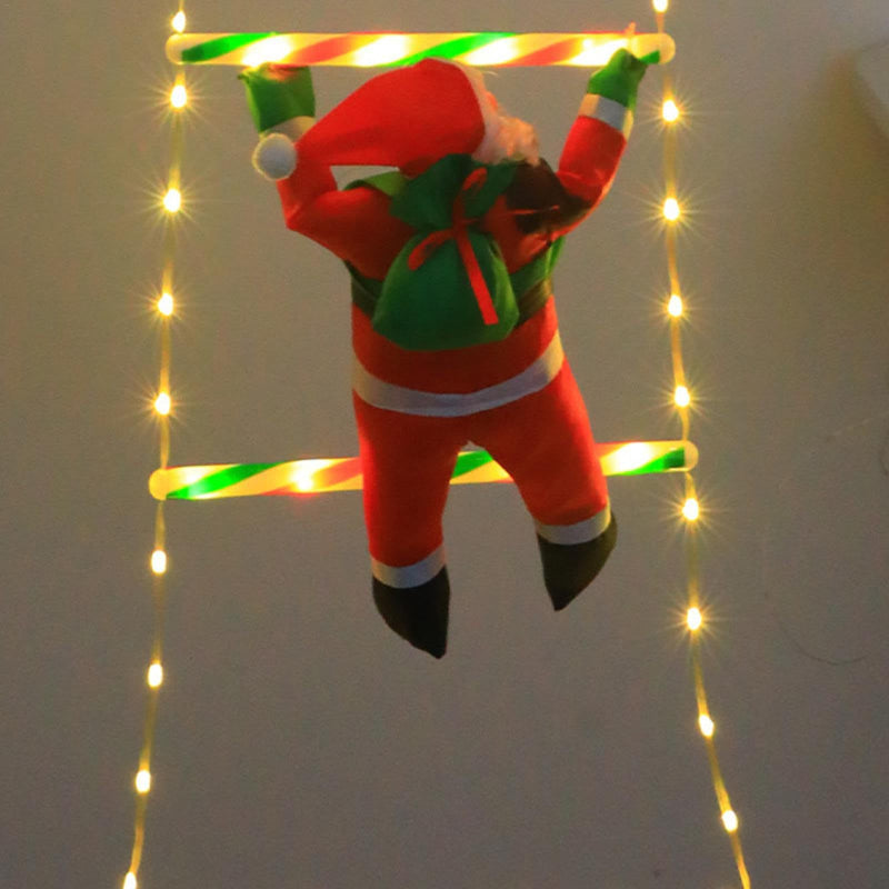 Climbing Santa | Creates a festive Christmas atmosphere at home