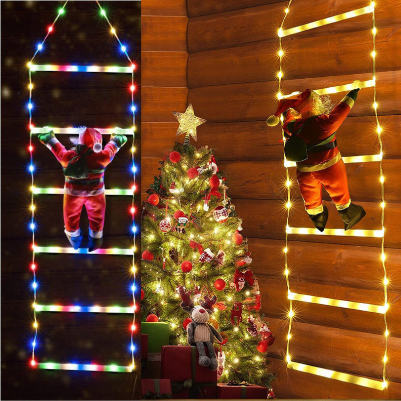 Climbing Santa | Creates a festive Christmas atmosphere at home