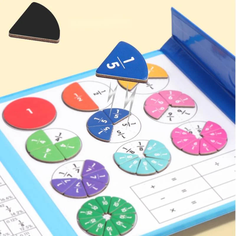 Fraction Master - Montessori Magnetic Fraction Puzzle