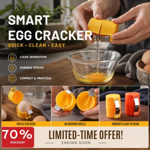 Easy Egg Cracker