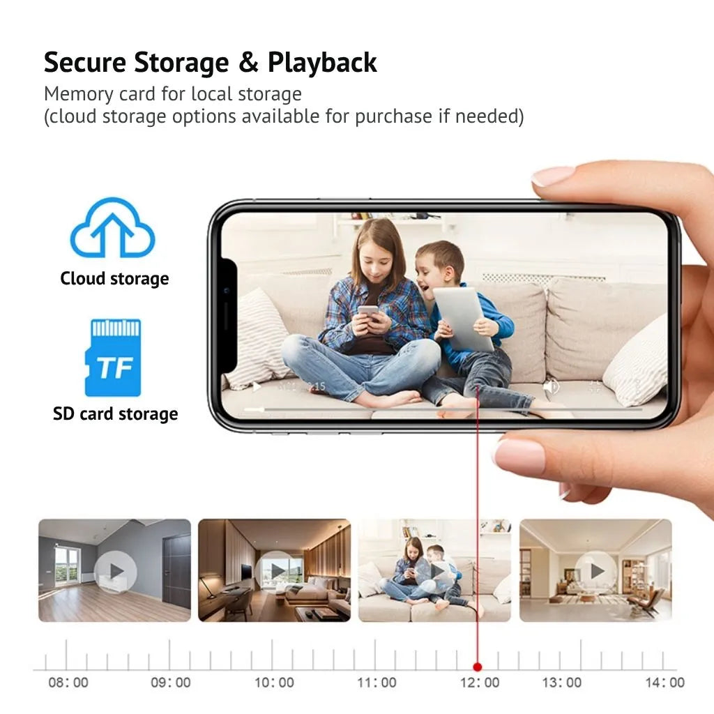 SecureView™ Mini HD Surveillance Camera
