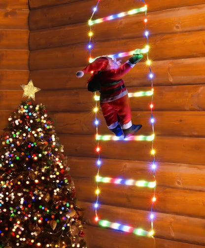 Climbing Santa | Creates a festive Christmas atmosphere at home