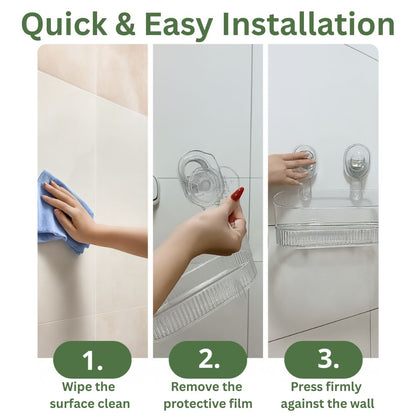 SmartMount™ No-Drill Wall Shelf