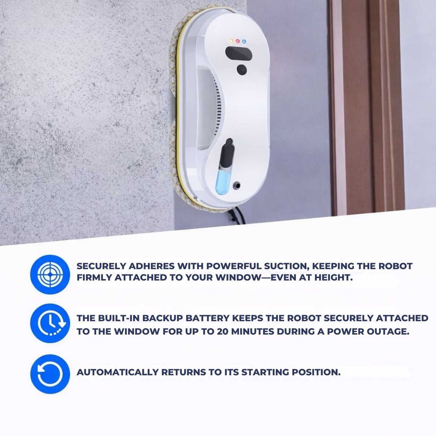 Smart Window Cleaning Robot