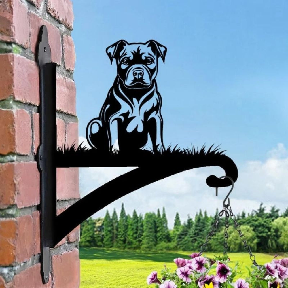 PawBloom™ Dog Silhouette Plant Hanger