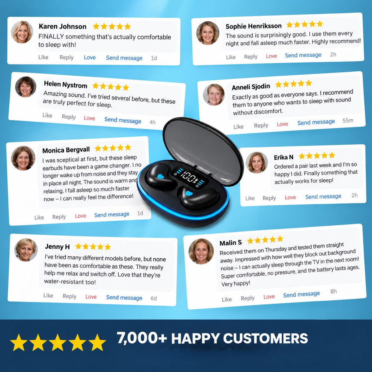 Ultra-Slim True Wireless SleepPods