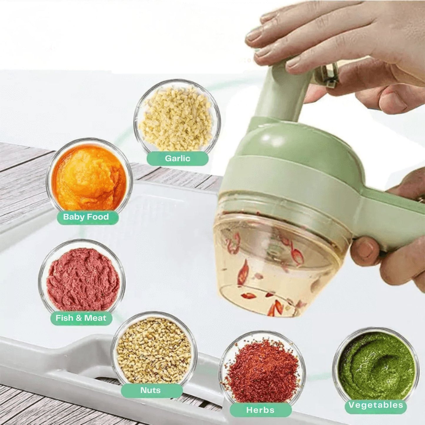 4-in-1 Electric Kitchen Tool