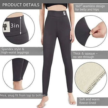 Fleece-Lined Leggings - Warm. Soft. Made for Winter