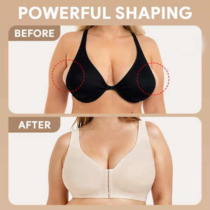 Wire-Free Seamless Front Closure Bra