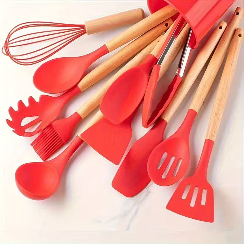 Silicone Kitchen Tools Set