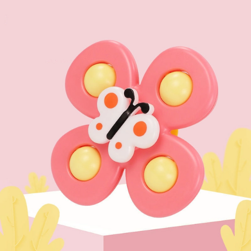 Baby Suction Spinner Toy Set (3 Pieces)