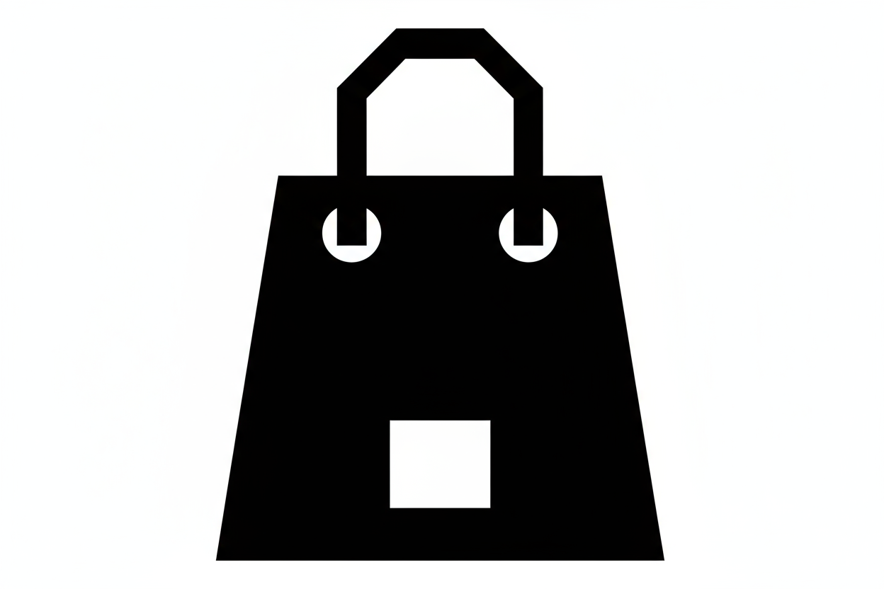 Black Friday Sale Icon shape only