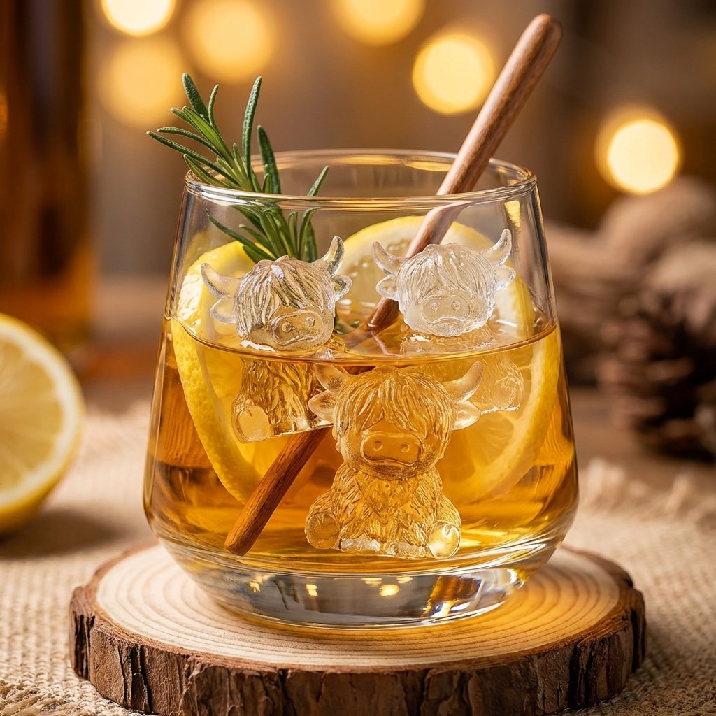 Highland Cow Ice Cube Tray