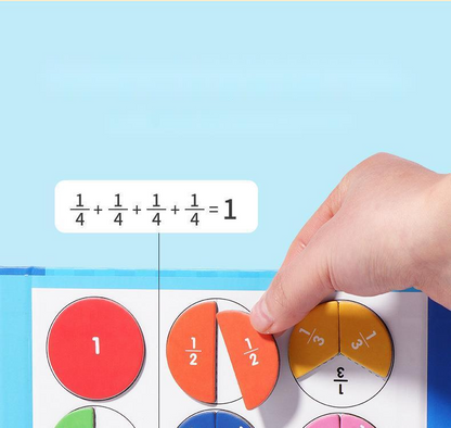 Fraction Master - Montessori Magnetic Fraction Puzzle