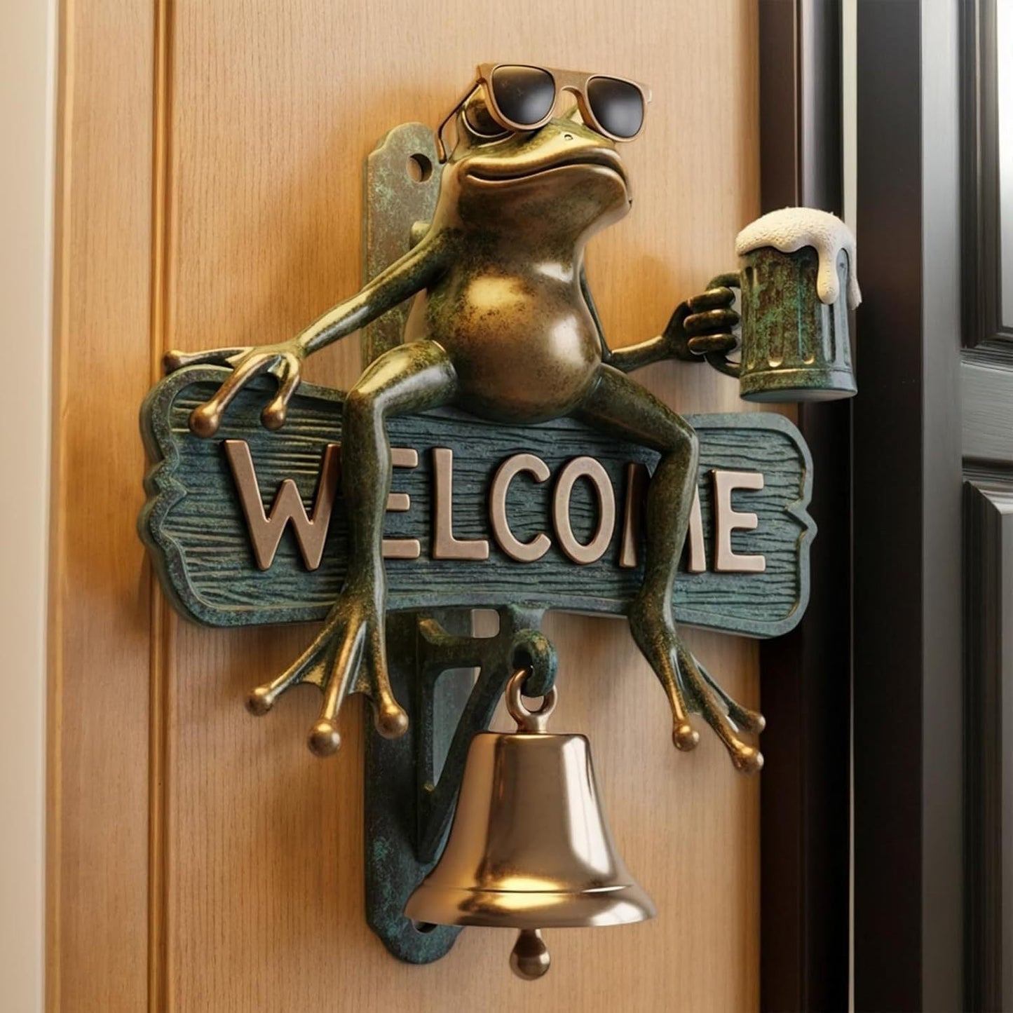 ToadTapper - Chilled Frog Welcome Doorbell