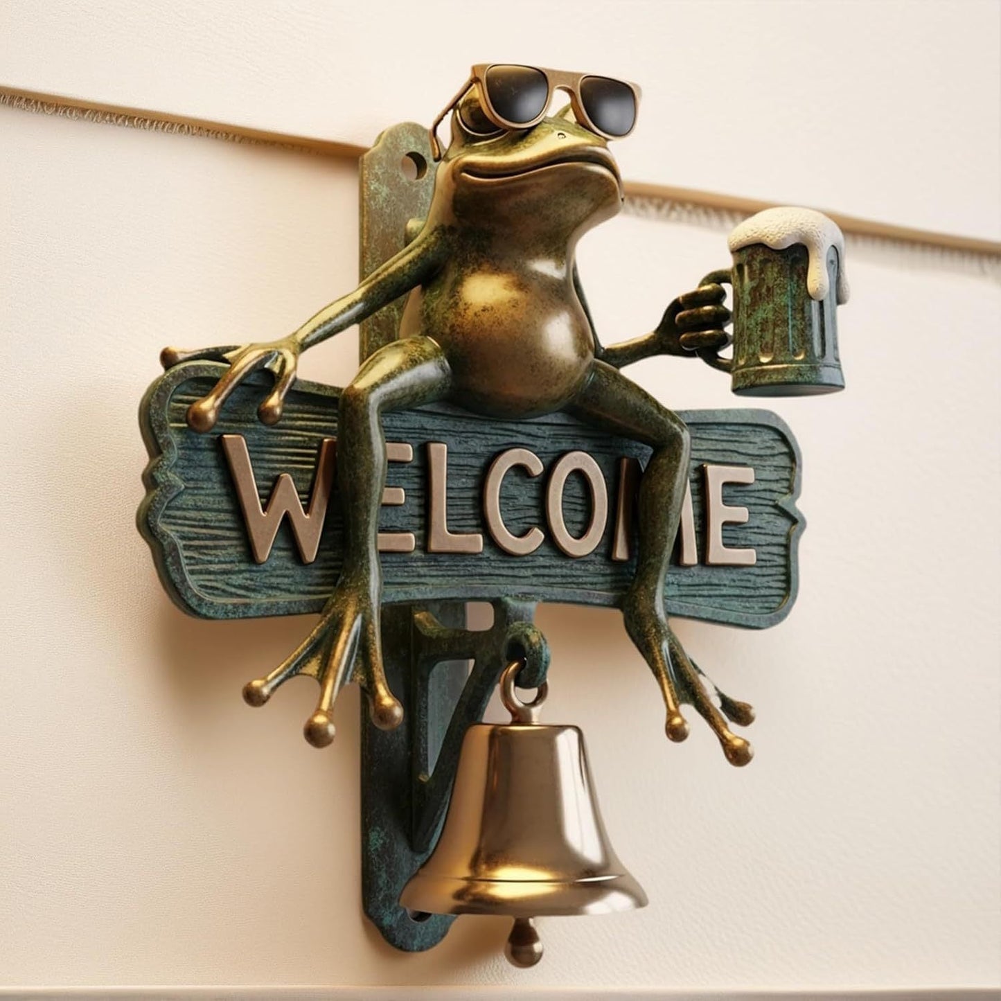 ToadTapper - Chilled Frog Welcome Doorbell