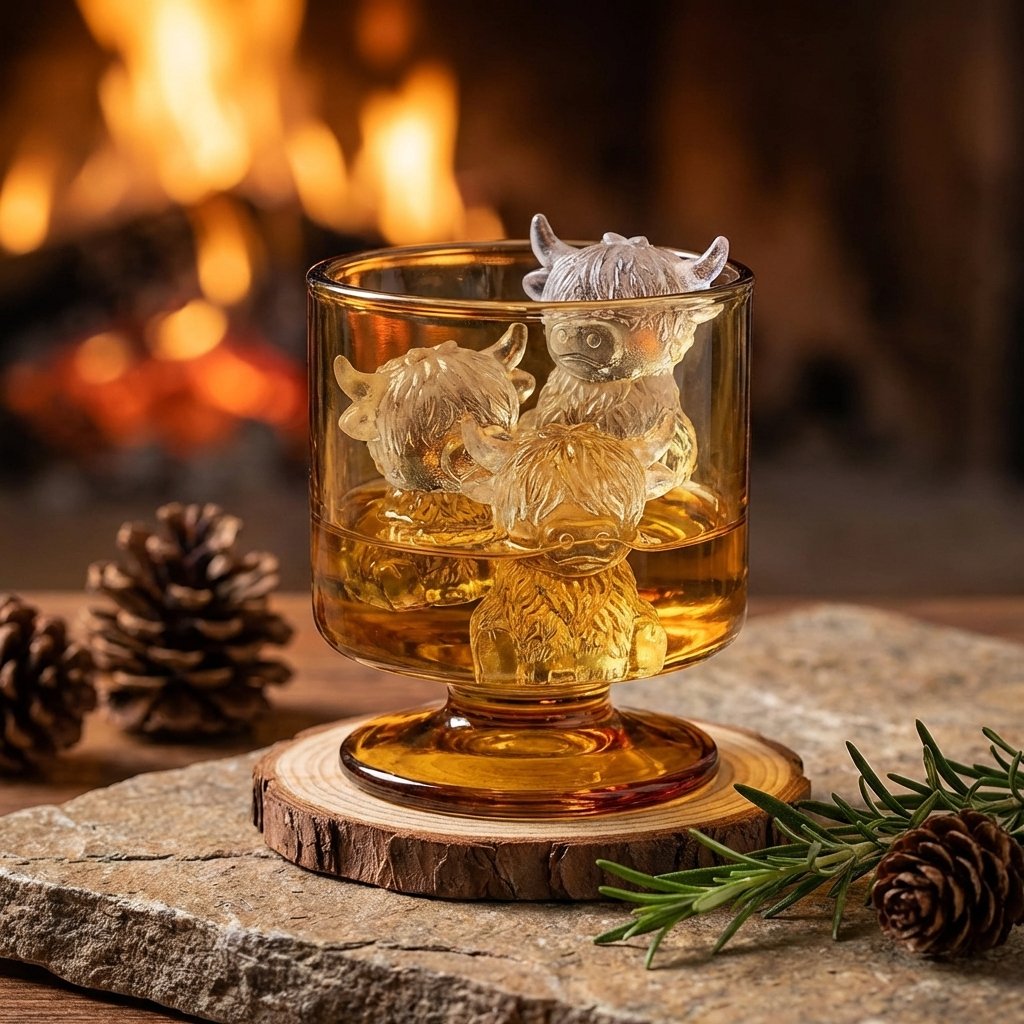 Highland Cow Ice Cube Tray