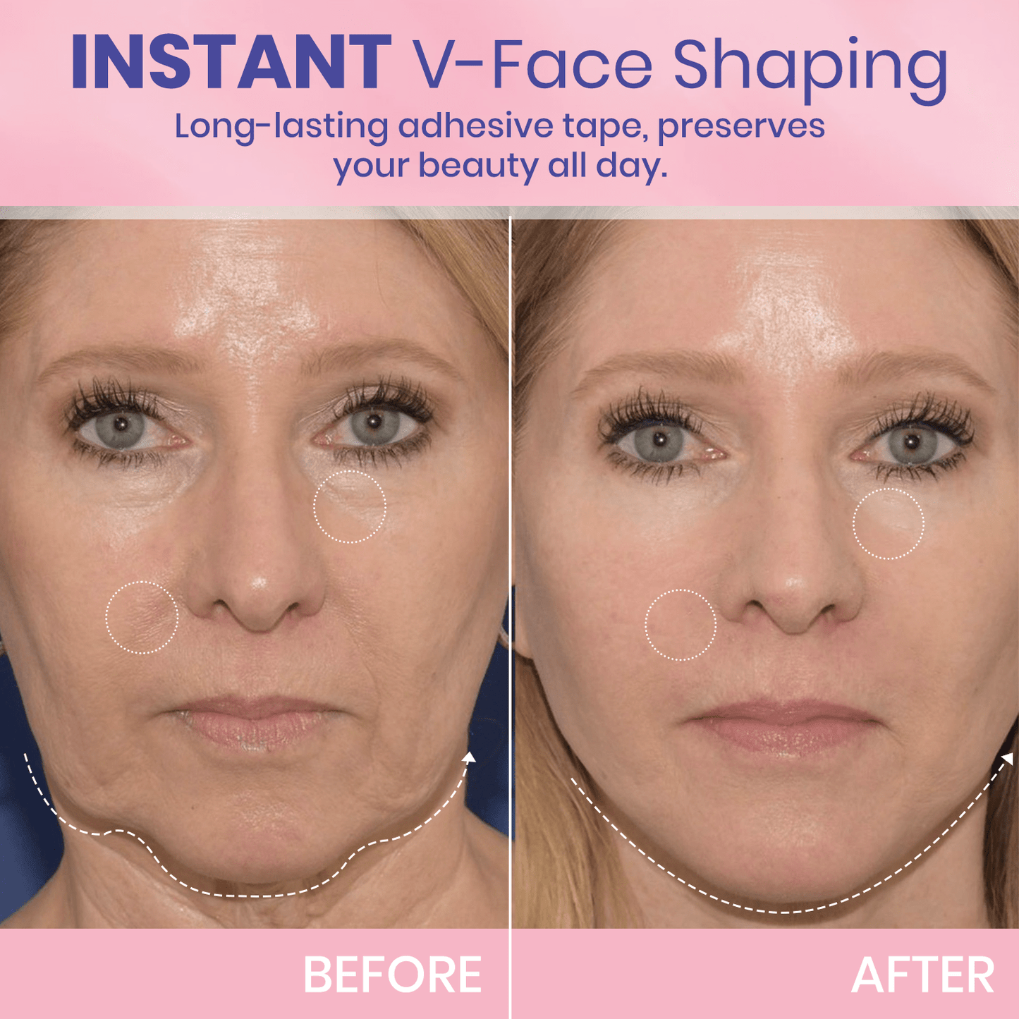 Invisible V-Line Face Lifting Tape