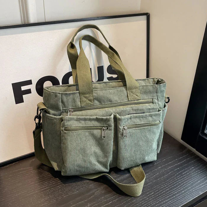 Everyday Corduroy Tote Bag