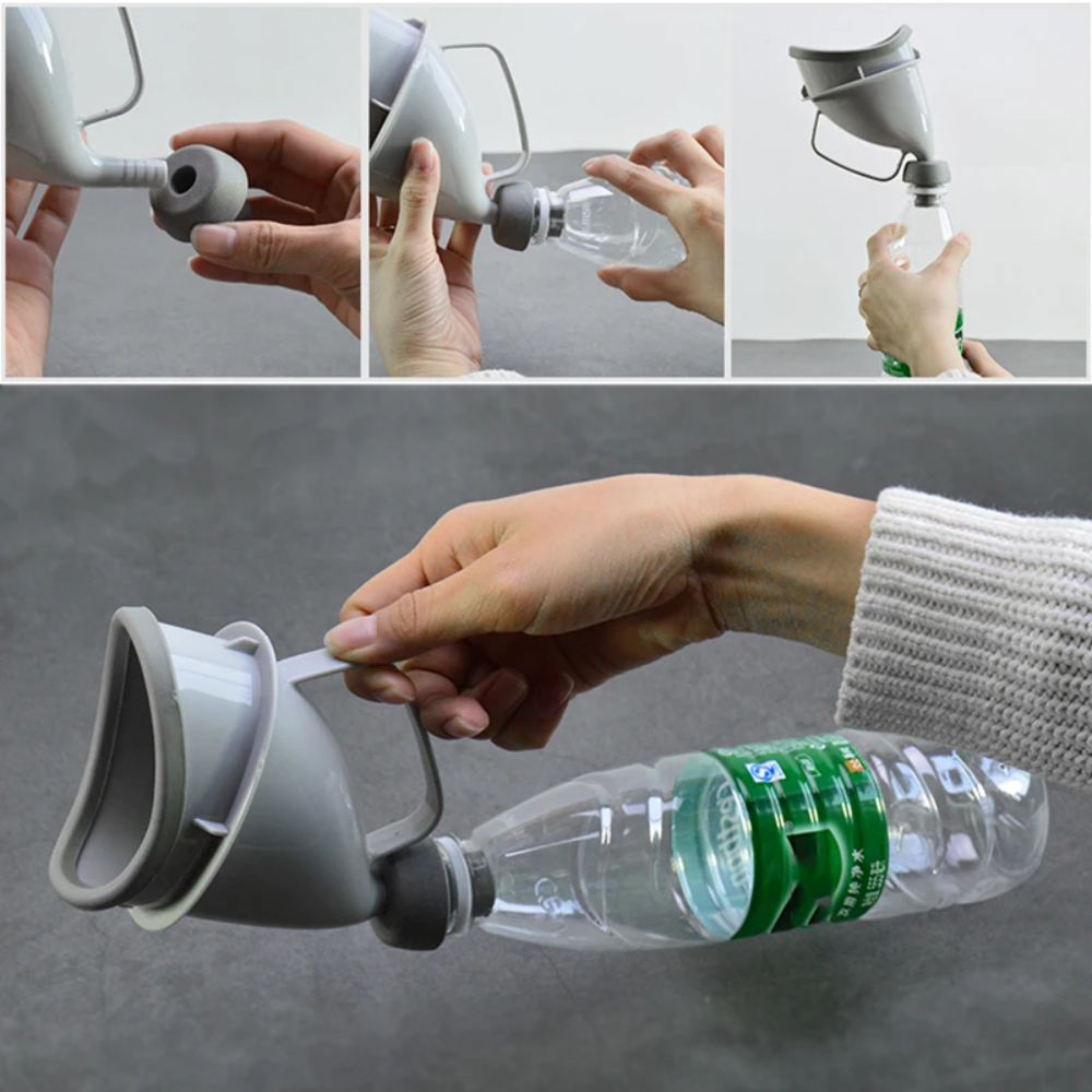 TravelRelief™ Portable Urinal – Leak-Proof, Unisex Emergency Solution for Any Trip