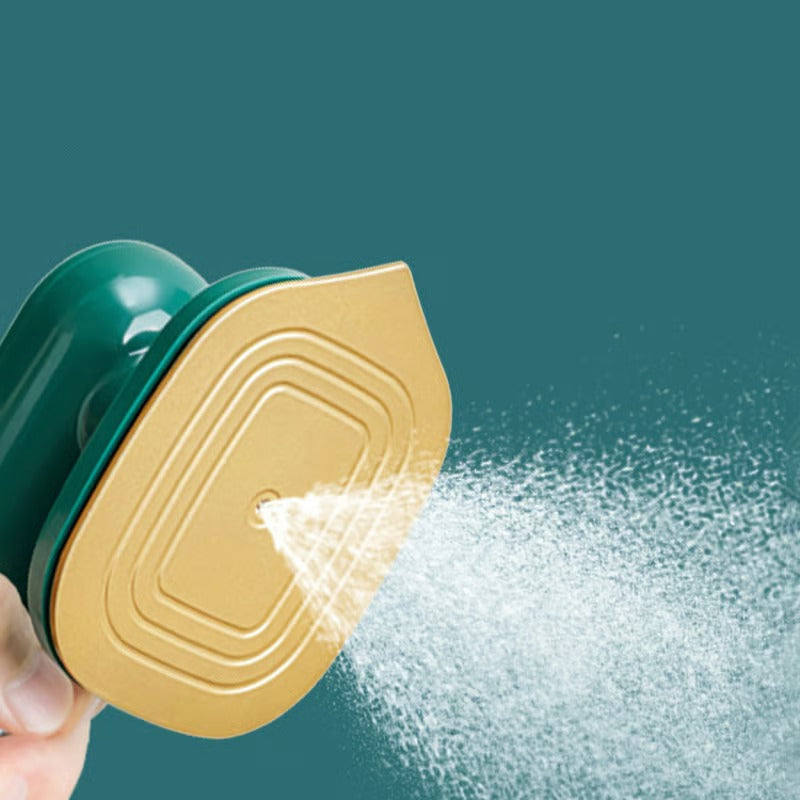 SteamEase™ 360 Mini Iron – Spot-Free Portable Steamer for Home & Travel