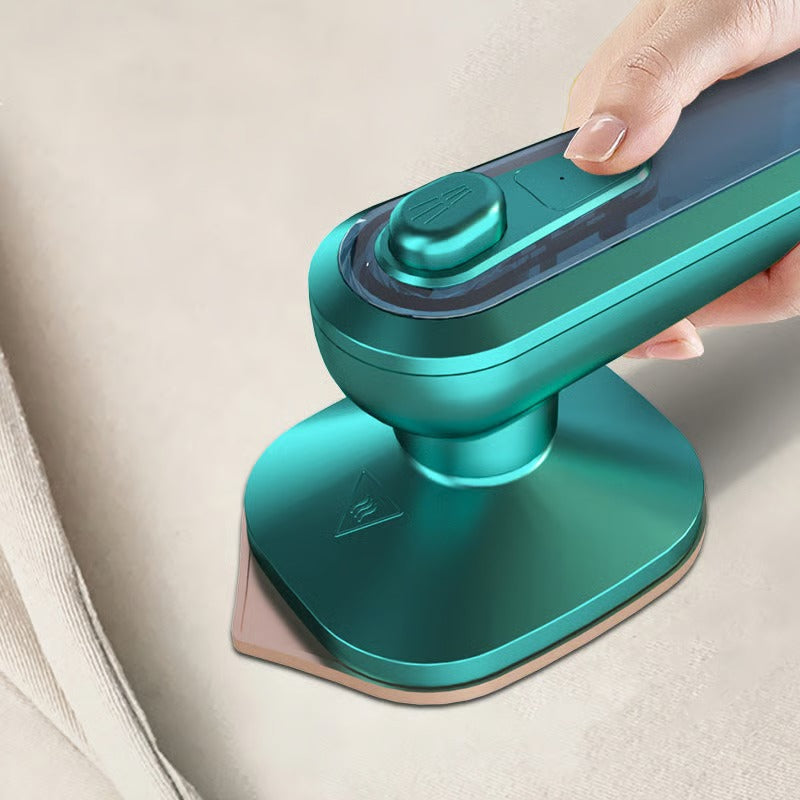 SteamEase™ 360 Mini Iron – Spot-Free Portable Steamer for Home & Travel