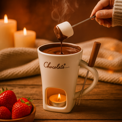 Choco Cup™ – Fondue Mug for Easy Dipping